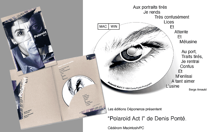 "Polaroïd Act I" Editions Déponence - 1998 - Genève
